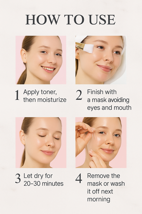 Collagen Glow Night Wrapping  Mask